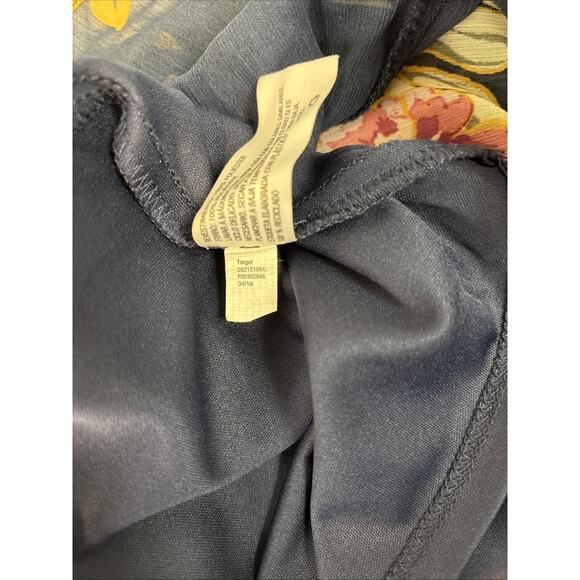 Babydoll Dress Baby Floral S Boho Romantic Long Sleeve Ruffle Waist - Picture 15 of 16